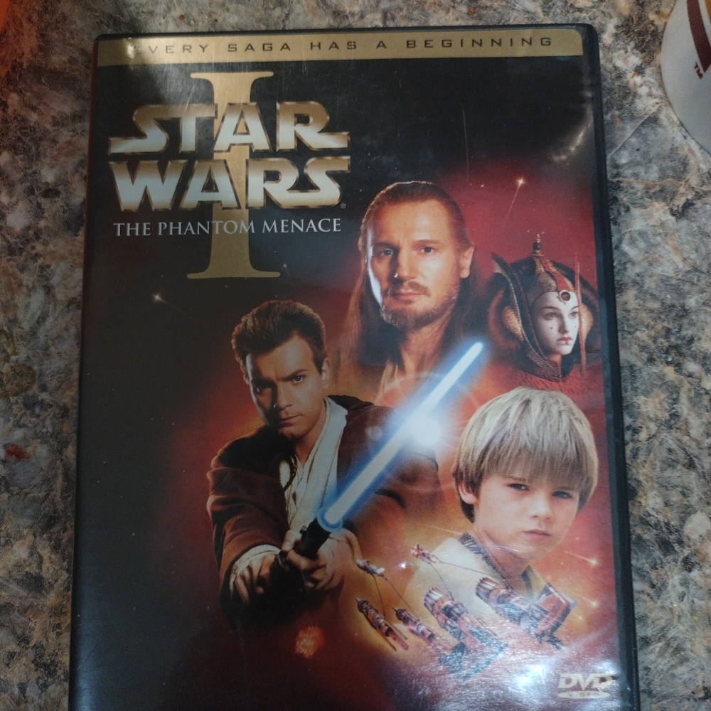 Star Wars the Phantom Menace DVD